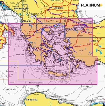 NAVIONICS - Τοπικός χάρτης