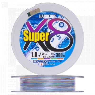 Νήμα Ψαρέματος Duel Hardcore Super X8 300m Multicolor - Image 2